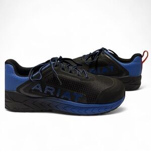 Mens Ariat Outpace Day One Comp Toe Safety Work Shoes 11D Wide